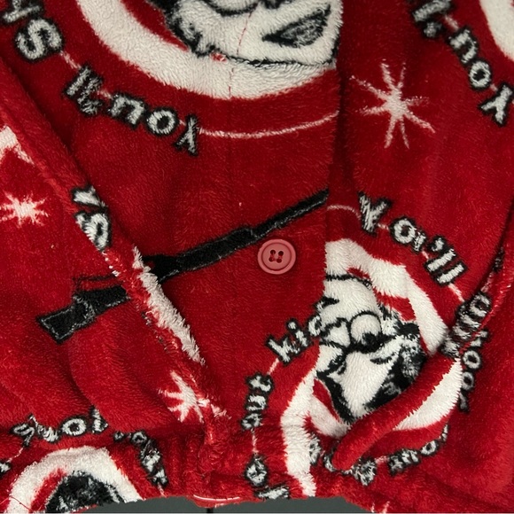 Turner Entertainment "A Christmas Story" Fleece Pajama Pants | Adult Size Medium - Picture 4 of 6